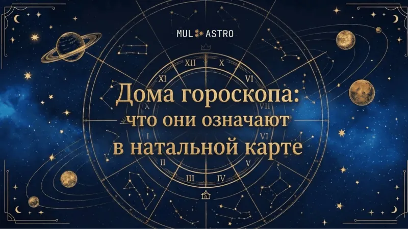 Дома гороскопа: значение 12 домов в натальной карте простыми словами